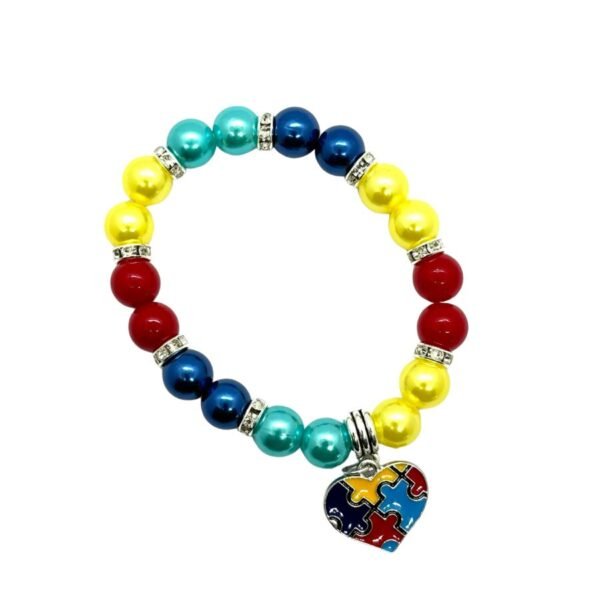 Pulsera de Cuentas para Mamá Azul