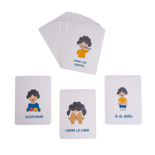 Pictogramas Rutina Diaria (formato tarjetas grandes)